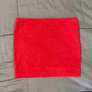 Urban outfitters red tube top!
